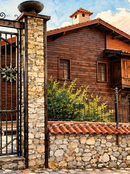 Zeichnung: Janitscharenmuseum Ormana, Antalya