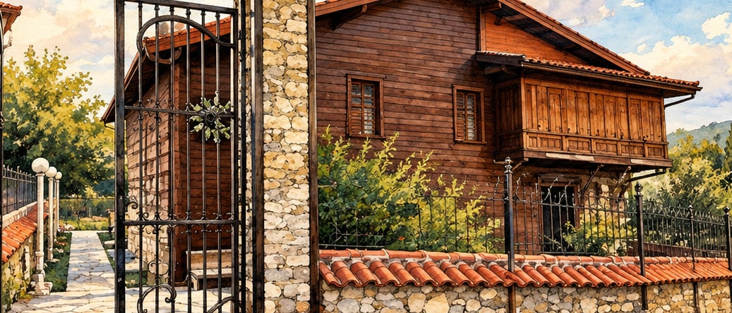 Ormana Yeniçeri Museum çizimi, Antalya