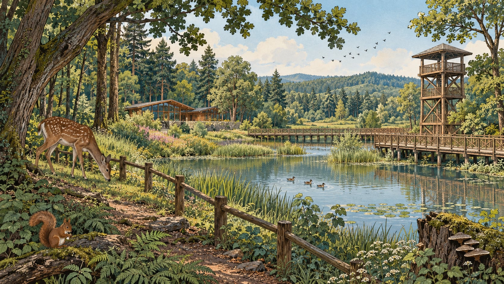 Ormanya Nature Park çizimi, Kocaeli
