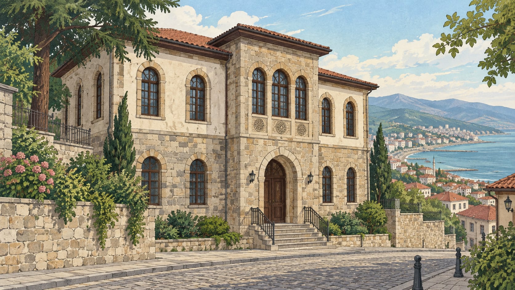 Ortahisar Municipality Trabzon History Museum çizimi, Trabzon