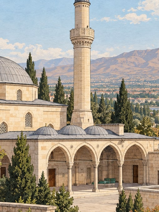 Zeichnung: Museum Ortamahalle, Trabzon
