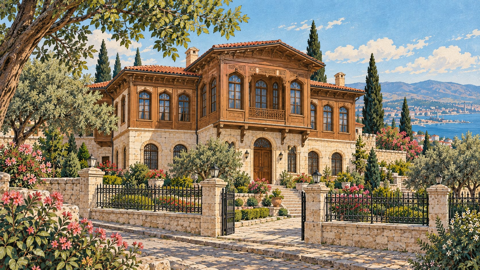 Osman Hamdi Bey Museum çizimi, Kocaeli