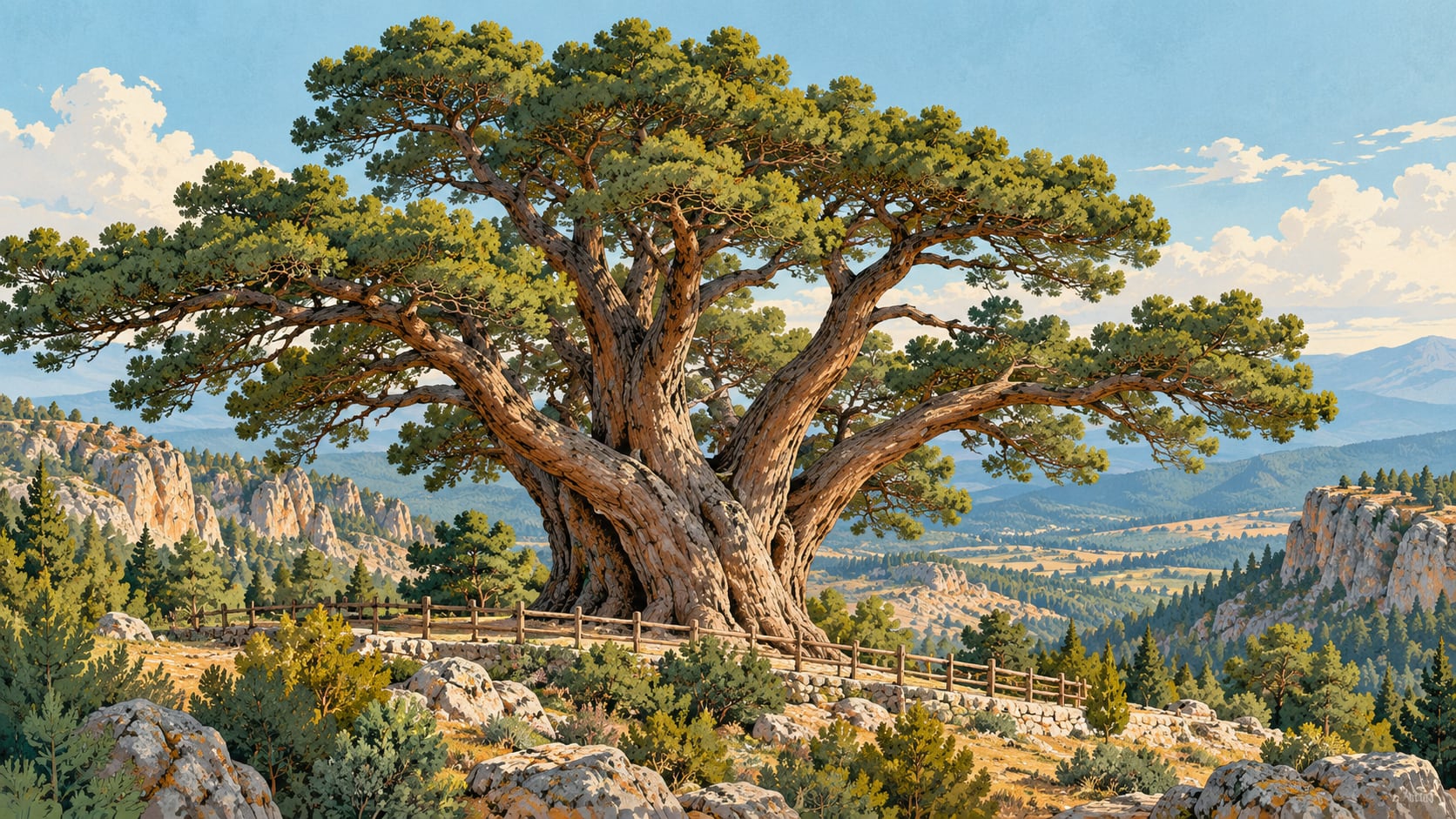 Osmancık Başpınar Karaca Plateau çizimi, Çorum