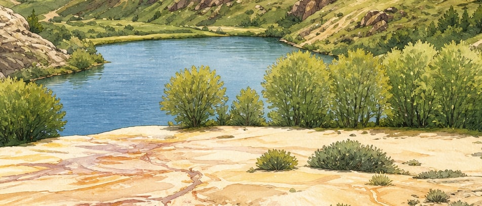 Otlukbeli Lake çizimi, Erzincan