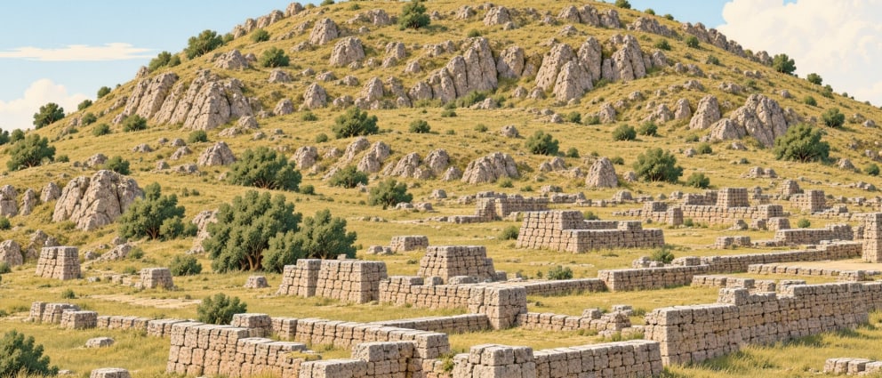 Oylum Mound çizimi, Kilis