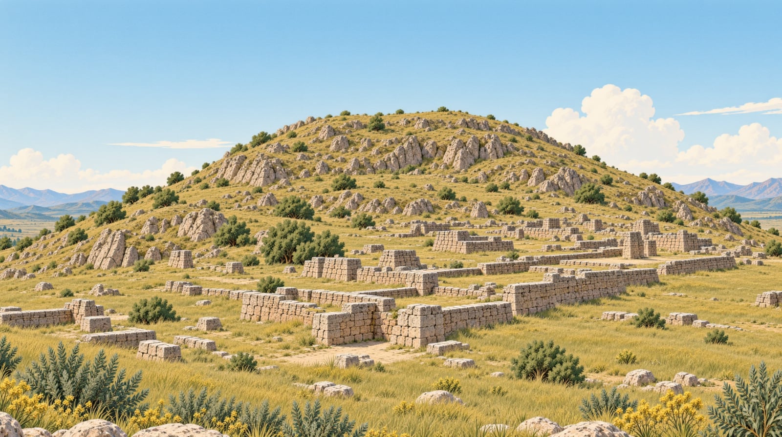Oylum Mound çizimi, Kilis