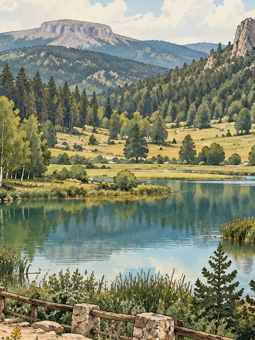 Zeichnung: Naturpark Oymalık, Sivas
