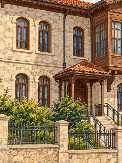 Zeichnung: Spielzeughaus-Museum, Zonguldak