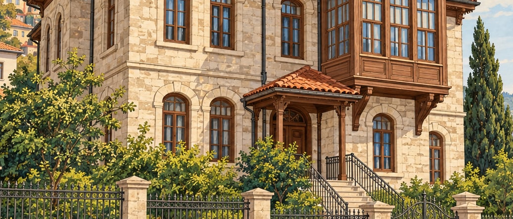 Toy House Museum çizimi, Zonguldak