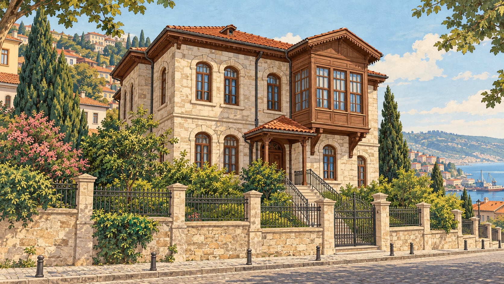 Toy House Museum çizimi, Zonguldak