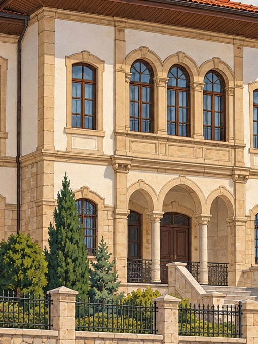 Zeichnung: Privates Museum der Republik 75. Yıl, Kastamonu