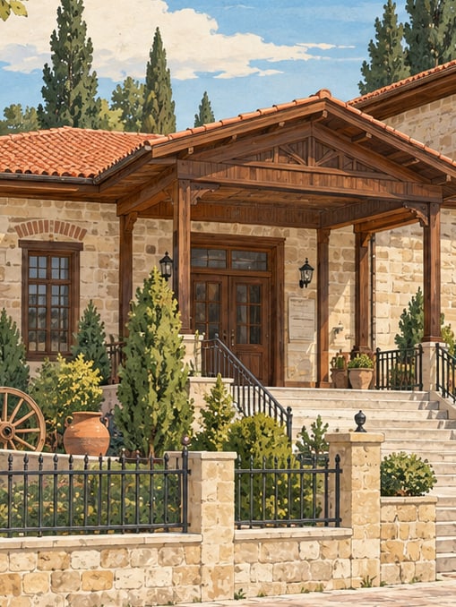 Zeichnung: Privates Ethnografisches Museum der Gemeinde Büyükkarıştıran, Kırklareli
