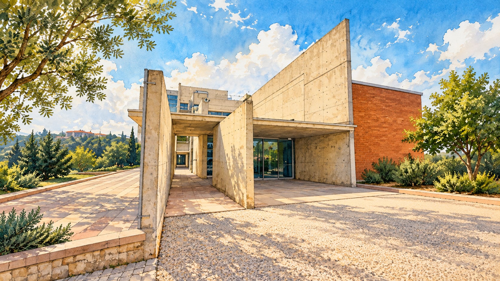 Ilustración: Museo Privado de la Fundación del Colegio TED de Ankara, Ankara