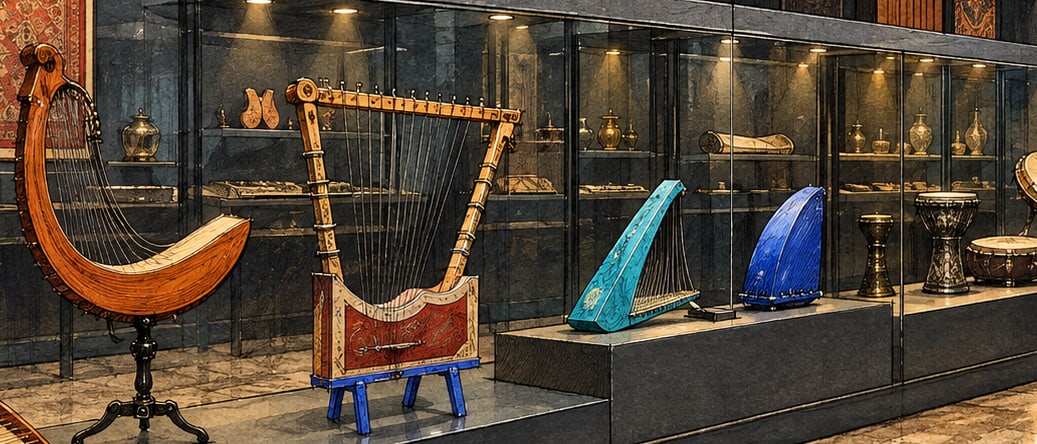 Palet Turkish Music Museum çizimi, İstanbul
