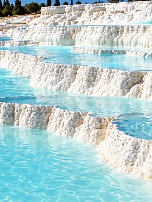 Zeichnung: Pamukkale Termal Suları, Denizli