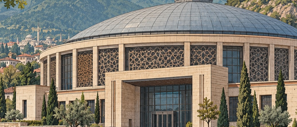 Panorama 1326 Bursa Conquest Museum çizimi, Bursa