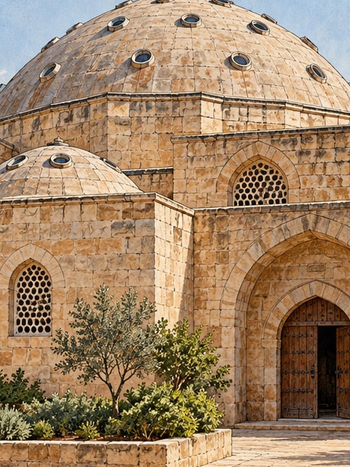 Zeichnung: Paşa-Bad, Kilis