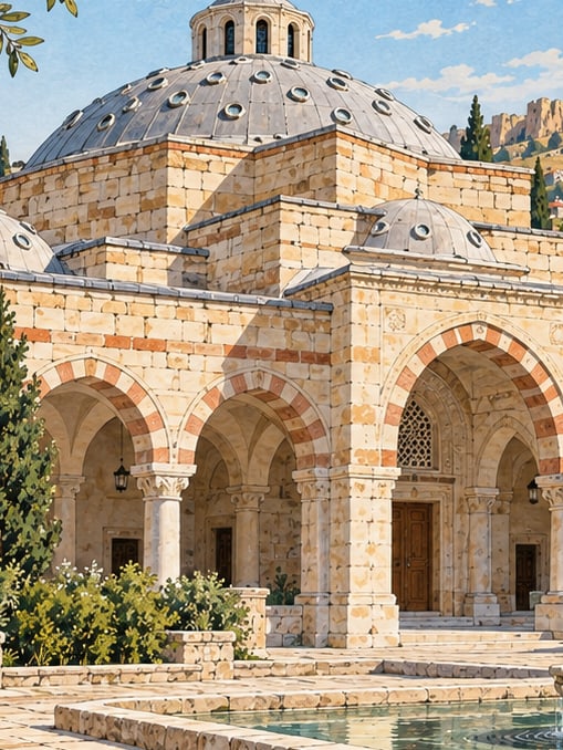Zeichnung: Paşa-Bad, Aksaray