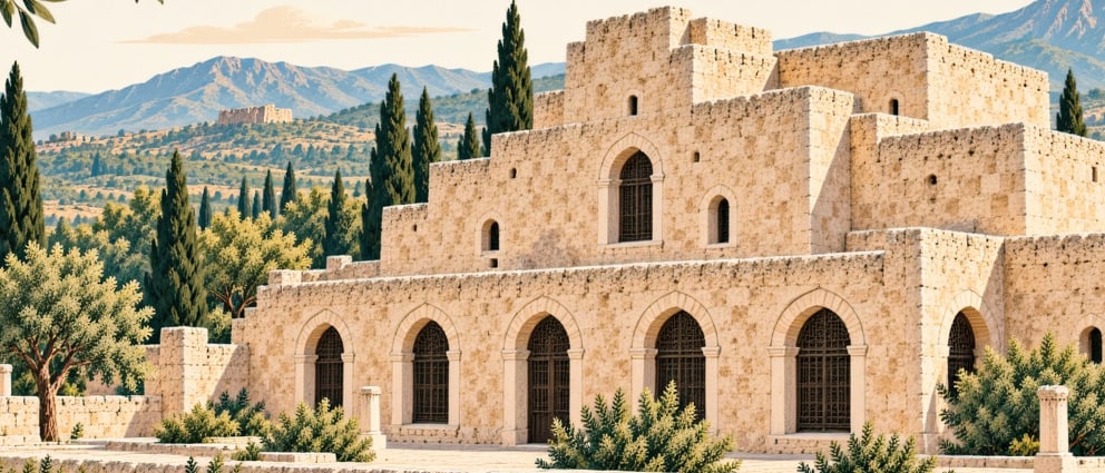 Paşa Caravanserai çizimi, Tokat