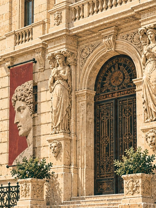 Pera Müzesi çizimi, İstanbul