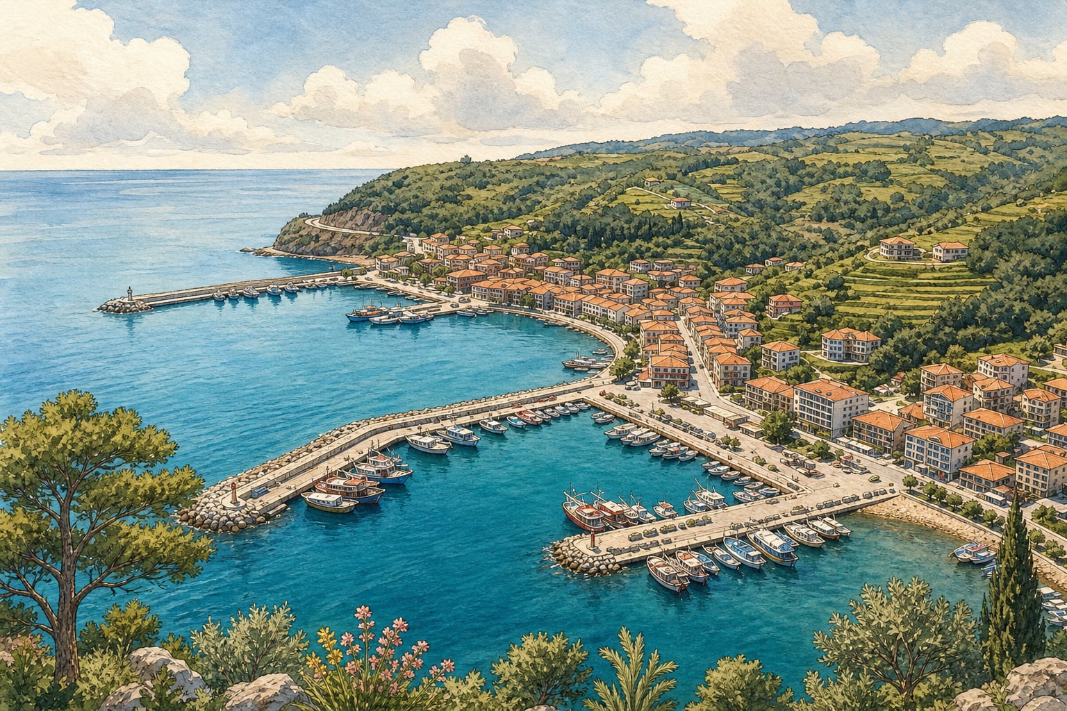 Perşembe - Cittaslow çizimi, Ordu