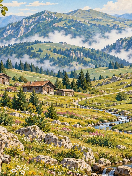 Zeichnung: Hochweide Perşembe, Ordu