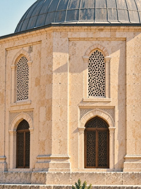 Zeichnung: Pertev-Paşa-Grabmal, İstanbul