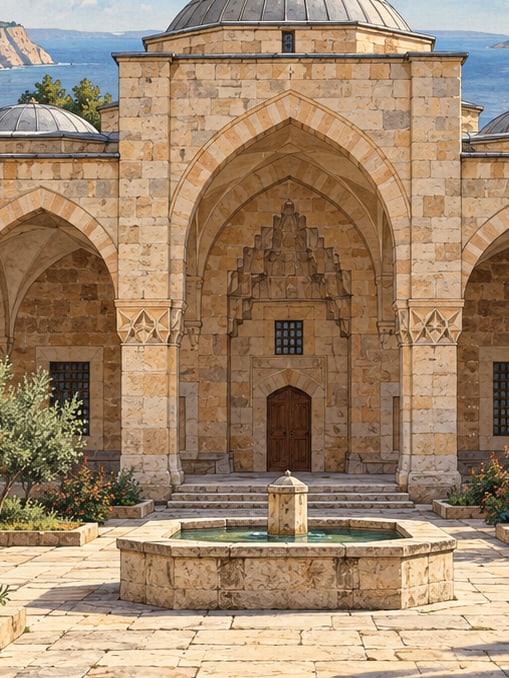 Zeichnung: Pervane-Medrese, Sinop