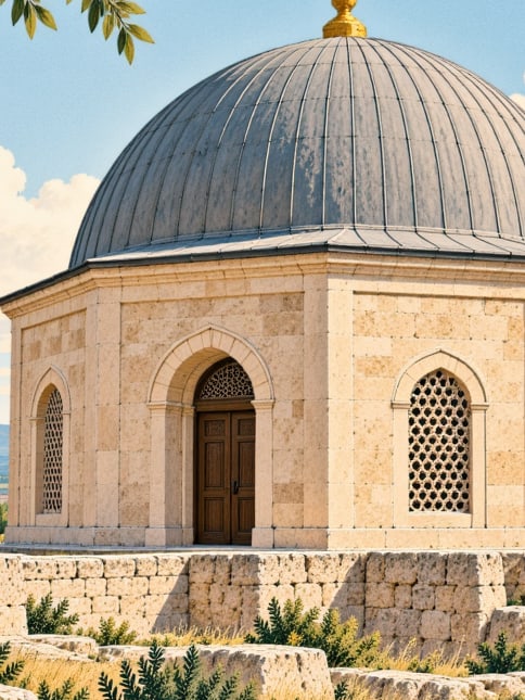 Zeichnung: Grabmal Pir Ahmed Edirnevi, İstanbul