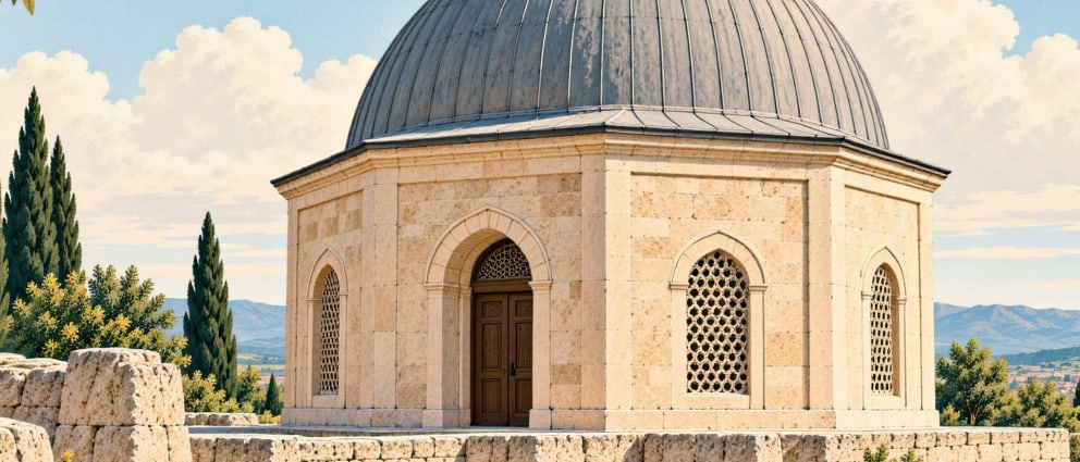 Pir Ahmed Edirnevi Tomb çizimi, İstanbul