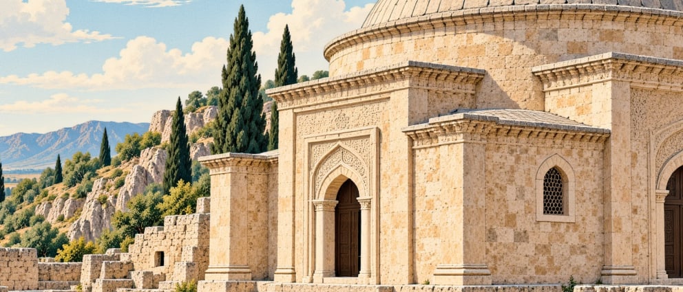 Pir Sücaeddin İlyas Tomb çizimi, Amasya
