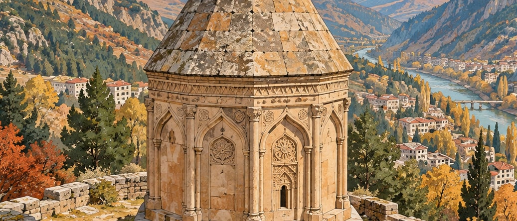 Pirahmet Tomb çizimi, Gümüşhane