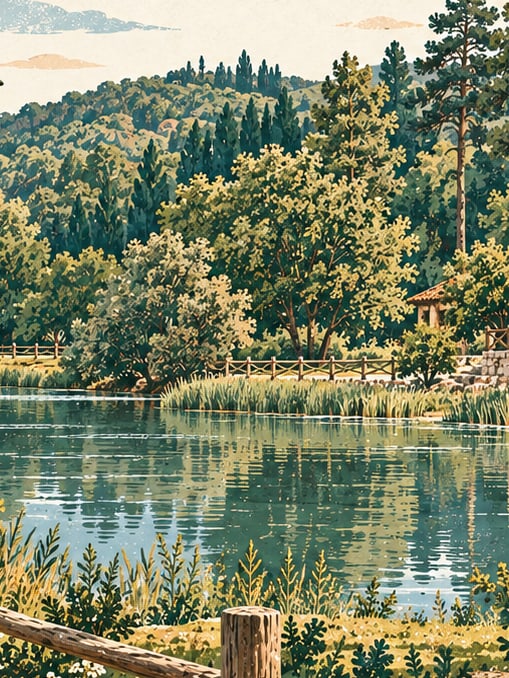 Polonezköy Nature Park çizimi, İstanbul