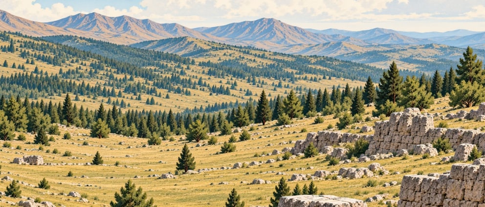 Pozantı-aşar Plateau çizimi, Adana