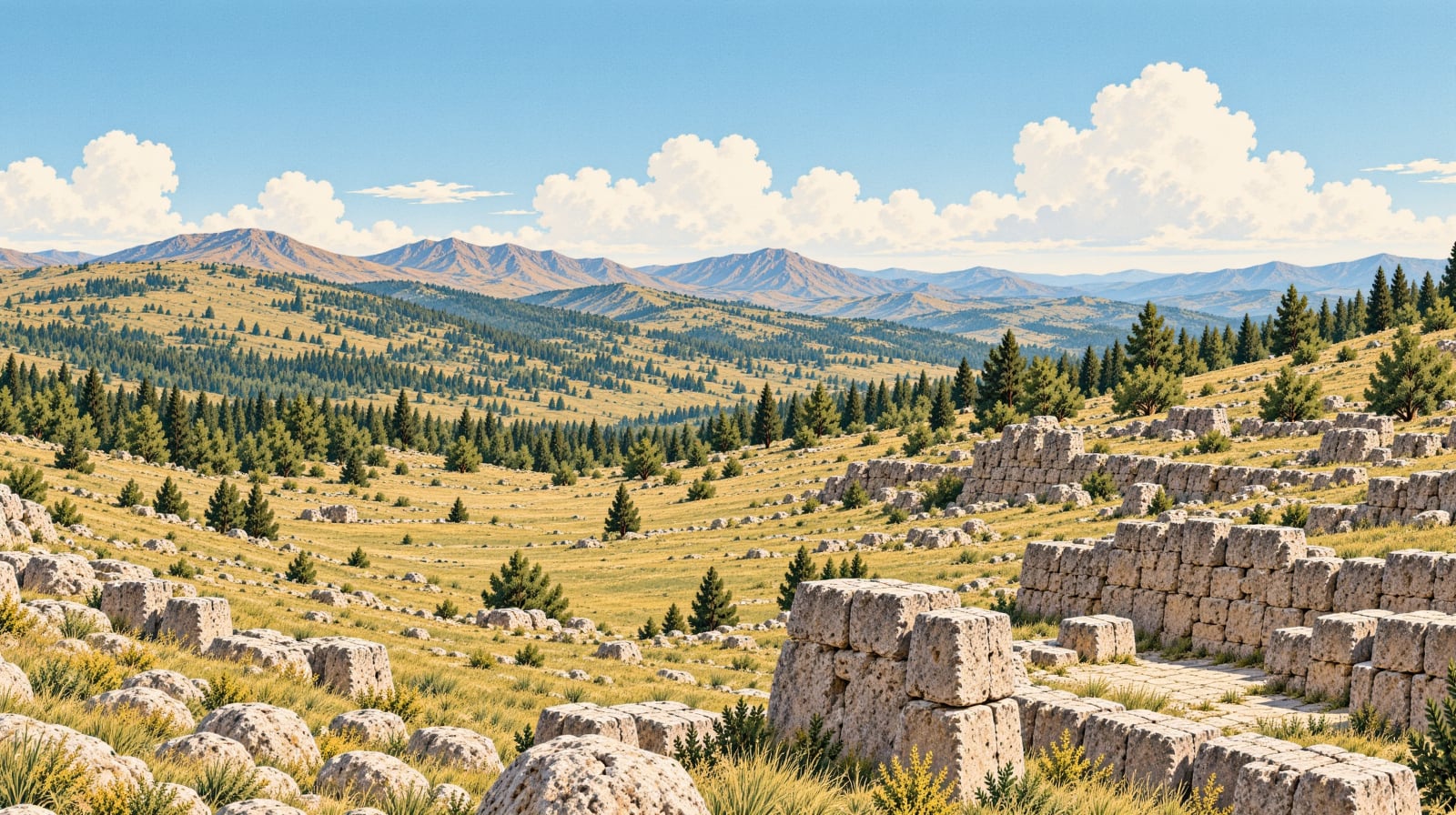 Pozantı-aşar Plateau çizimi, Adana