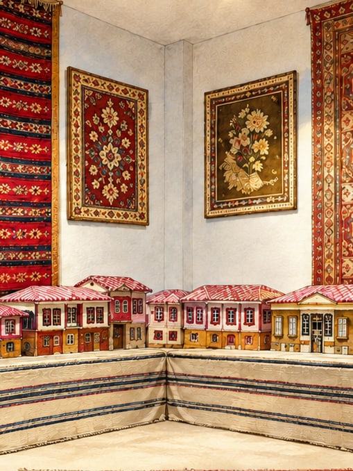 Zeichnung: Prof.-Dr.-Turan-Yazgan-Museum für Ethnografie, Teppiche und Kelims, Isparta