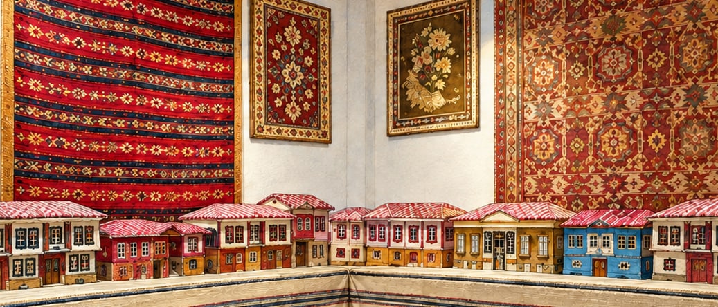 Prof. Dr. Turan Yazgan Ethnography Carpet and Kilim Museum çizimi, Isparta