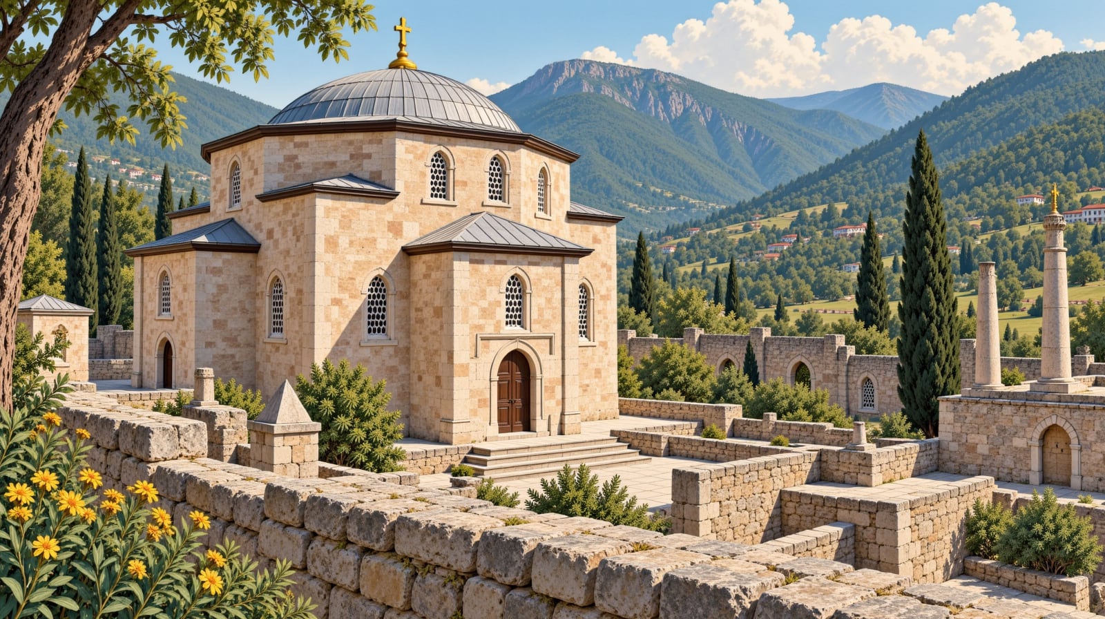 Protestan Church çizimi, Hatay