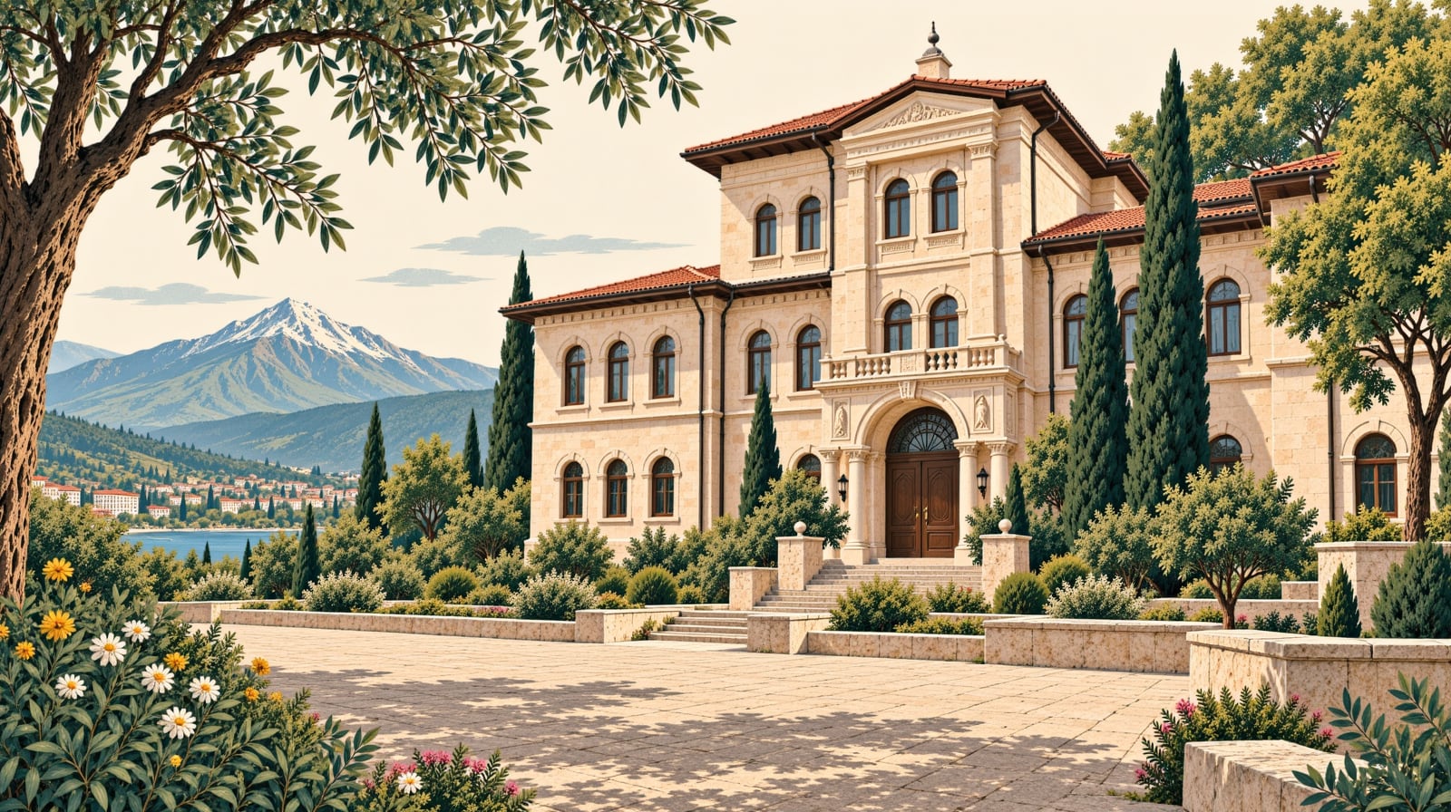 PTT Stamp Museum çizimi, Ankara