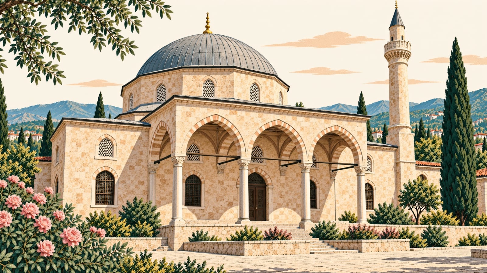 Rahime Sultan Mosque çizimi, Sakarya