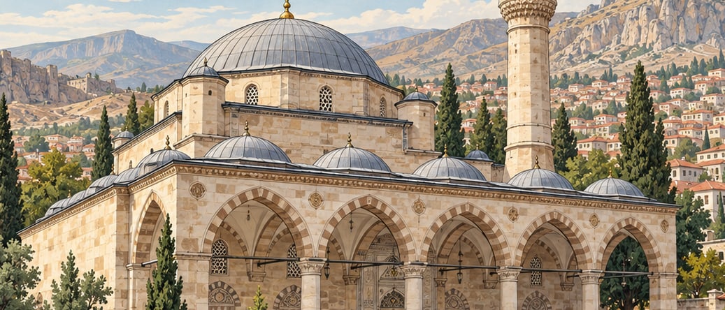 Rahmaniye Mosque çizimi, Niğde