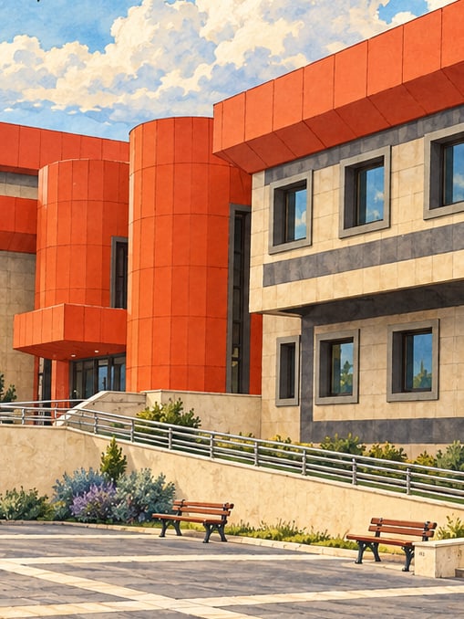 Zeichnung: Kulturzentrum Ramazanoğlu, Adana