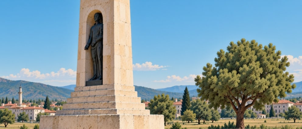 Refah Martyrs Monument çizimi, Mersin