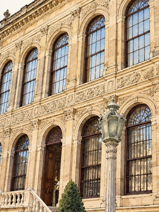 Zeichnung: Gemäldemuseum, İstanbul