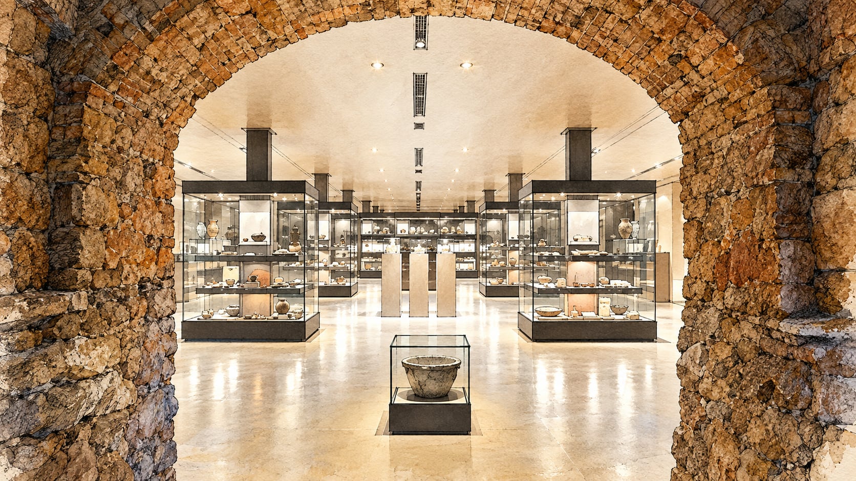 Rezan Has Museum çizimi, İstanbul