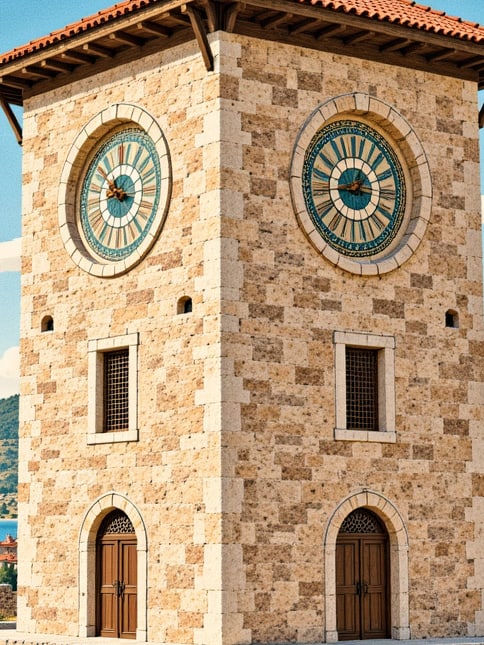 Zeichnung: Uhrturm, Karabük
