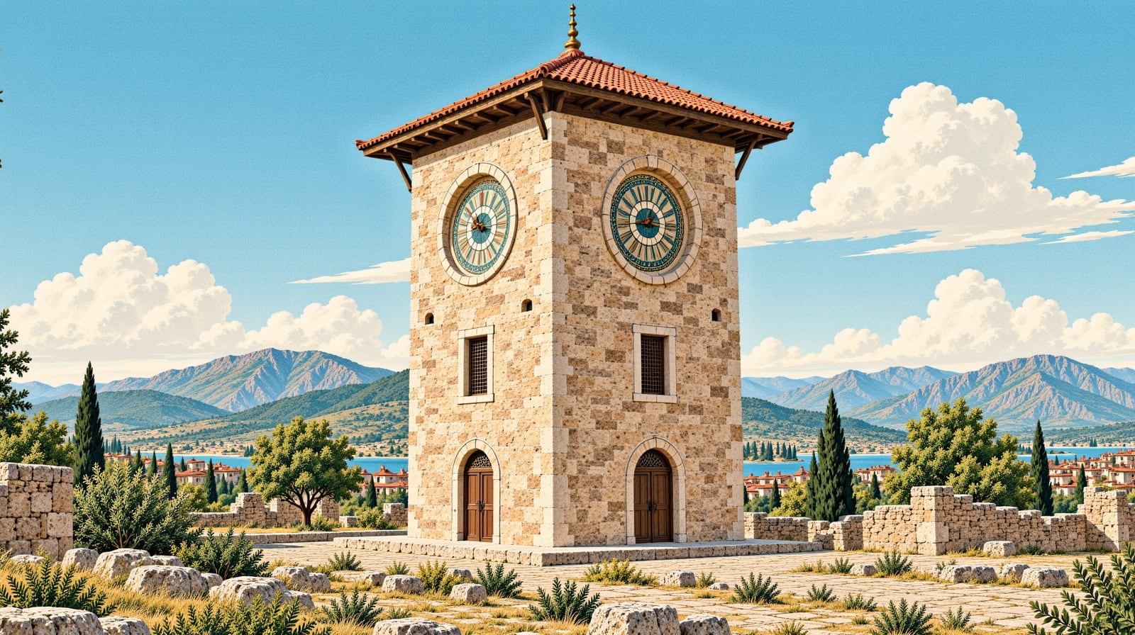 Clock Tower çizimi, Karabük