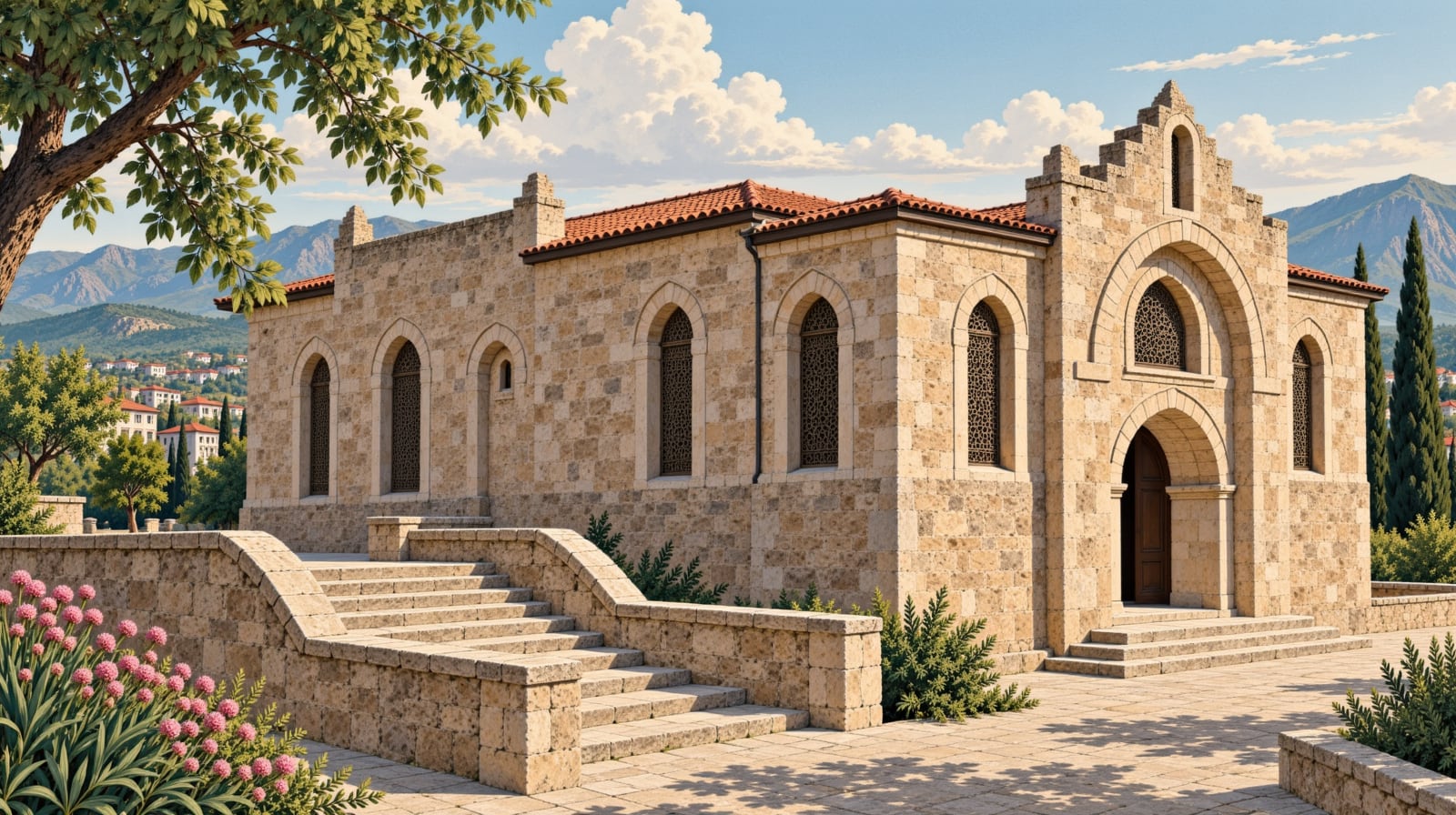 Sabancı Museum çizimi, Mardin