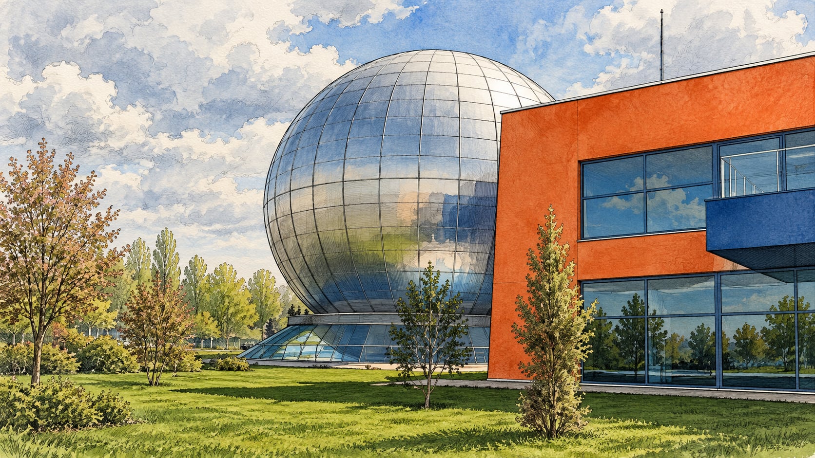 Sabancı Space House çizimi, Eskişehir