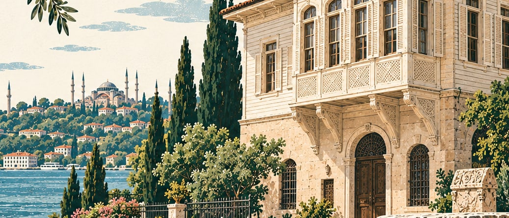 Sadberk Hanım Museum çizimi, İstanbul